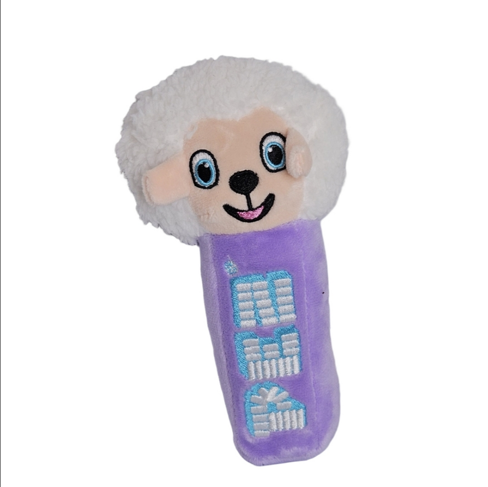 Pez Soft Face Sheep Pez Dispenser Plush Stuffed Animal